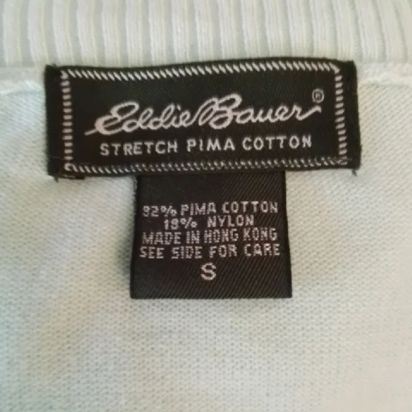 Two Cardigans, Cotton, Green, Aqua, Eddie Bauer & Studio Works. Size Small. - Picture 16 of 16